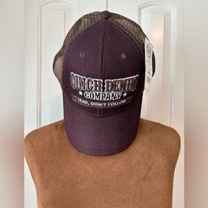 CINCH LEAD DON'T FOLLOW BALL CAP - NWT